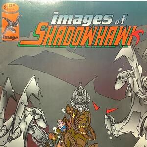 Images of Shadowhawk #2 , Oct 1993, NM 9.4, Image Comics